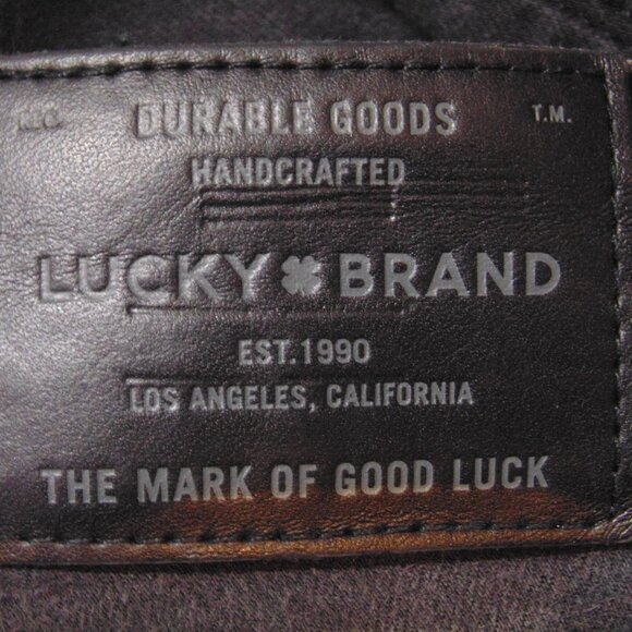 Lucky Brand Jeans Women 2/26 Black Low Rise Skinny Lolita Stretch Ankle - Picture 4 of 7